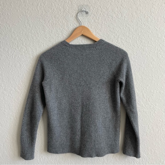 Patagonia Gray Recycled Cashmere Crew Knit Sweater - Picture 6 of 11